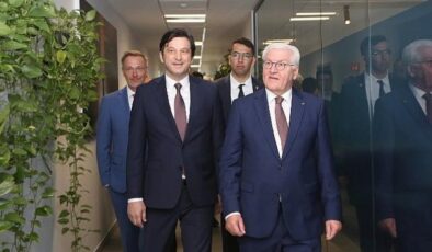 Almanya Cumhurbaşkanı Frank-Walter Steinmeier DHL Express Türkiye’nin İstanbul Havalimanı’ndaki operasyon merkezini ziyaret etti