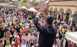 Nevşehir Belediyesi tarafından düzenlenen 23 Nisan Çocuk Şenliği büyük ilgi gördü