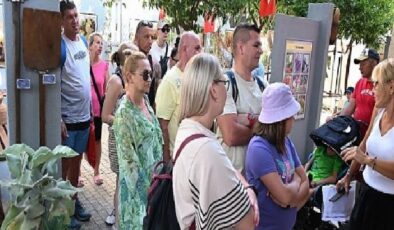 Kültür Evi’ne ilk turist kafilesi geldi